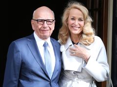 Rupert Murdoch and Jerry Hall Get Married in London