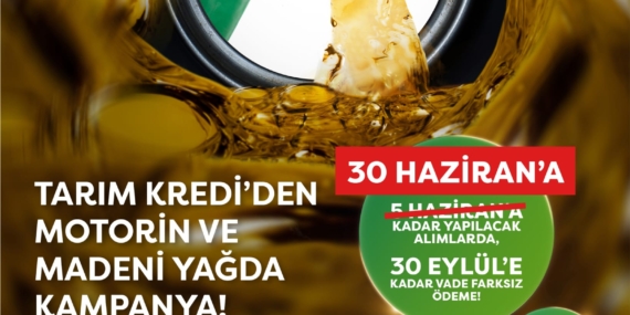 Tarım Kredi Motorin Kampanyası Uzatıldı: Şimdi Al, Hasatta Öde