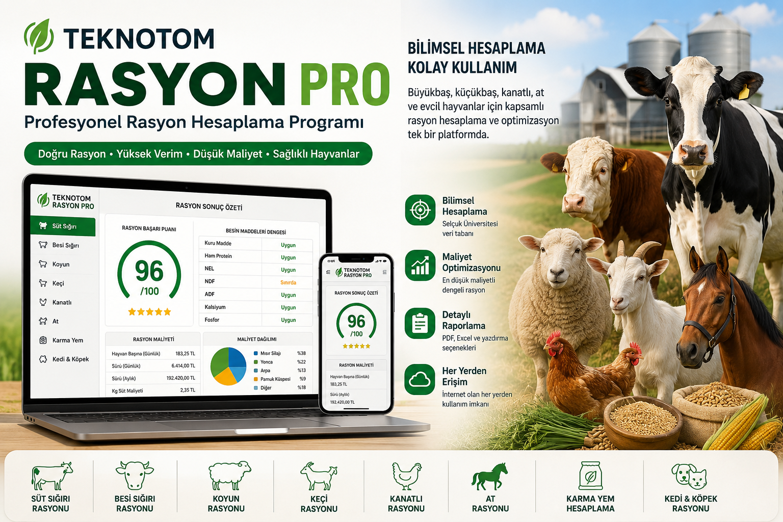 Rasyon Hesaplama Programı