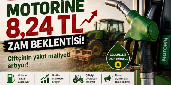 04.09.2026 Tarihinde Motorine Zam Beklentisi! Çiftçinin Gözü Akaryakıt Fiyatlarında